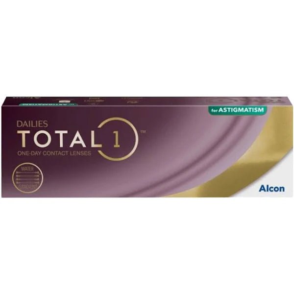 Alcon Dailies Total1 for Astigmatism 30pk --Alcon-Second Specs