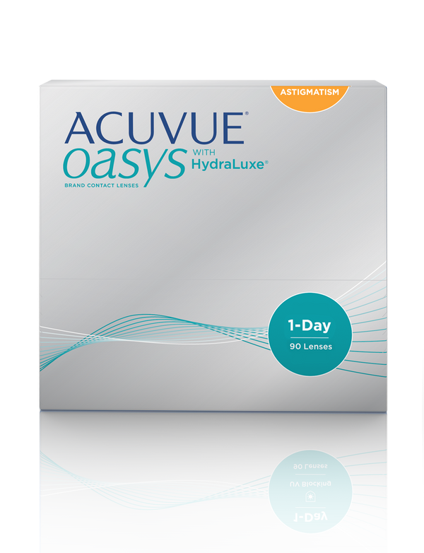 Acuvue Oasys for Astigmatism 1 day 90 pk