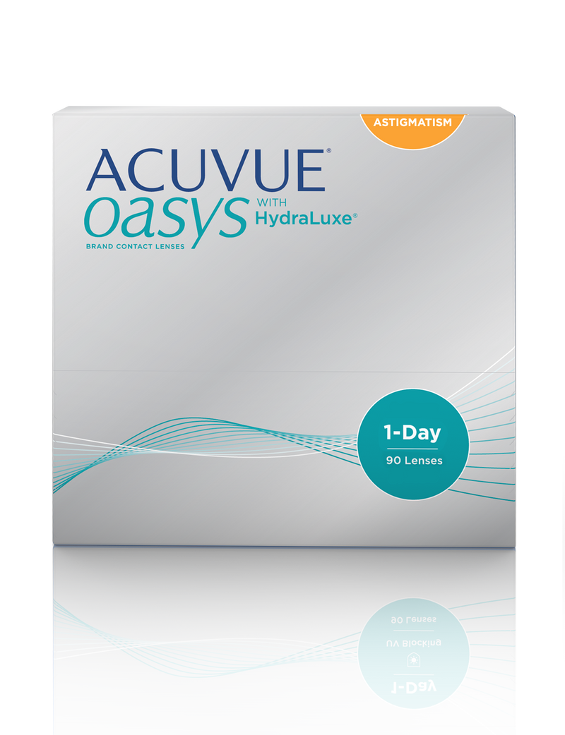 Acuvue Oasys for Astigmatism 1 day 90 pk