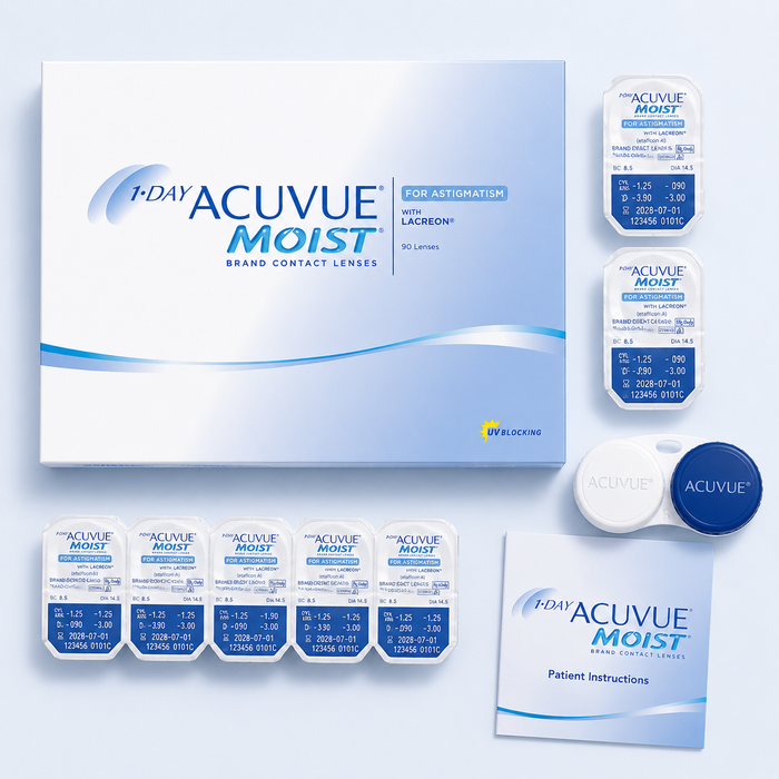 Acuvue Moist for Astigmatism 90 lentilles