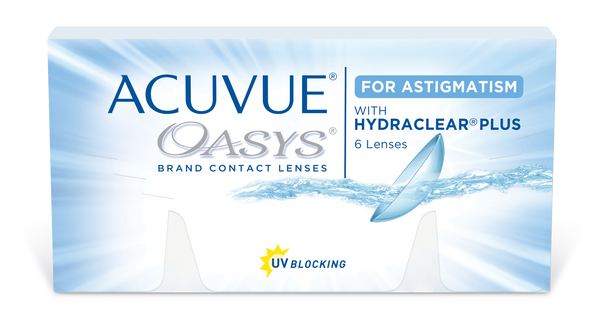 Acuvue Oasys for astigmatism 6pk