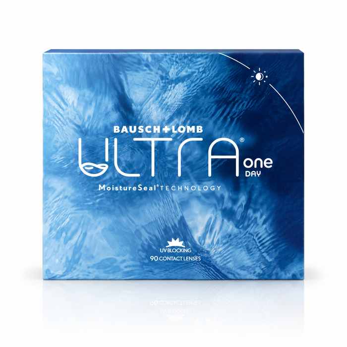 B&L ULTRA One Day Lentilles Journalières Jetables Boîte de 90 (sans frais supplémentaires)