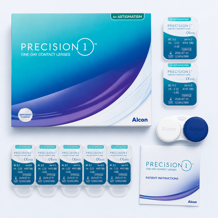 Alcon Precision1 pour Astigmatisme, paquet de 90