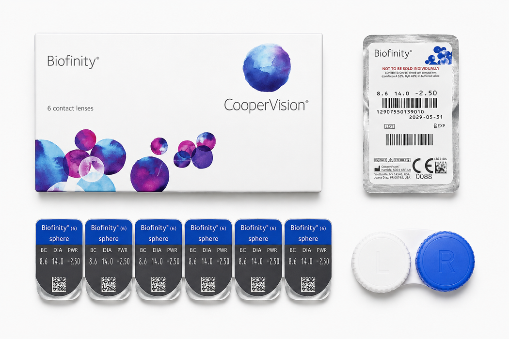Biofinity EW 6 unités