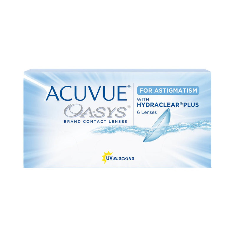 Acuvue Oasys for astigmatism 6pk --Acuvue-Second Specs
