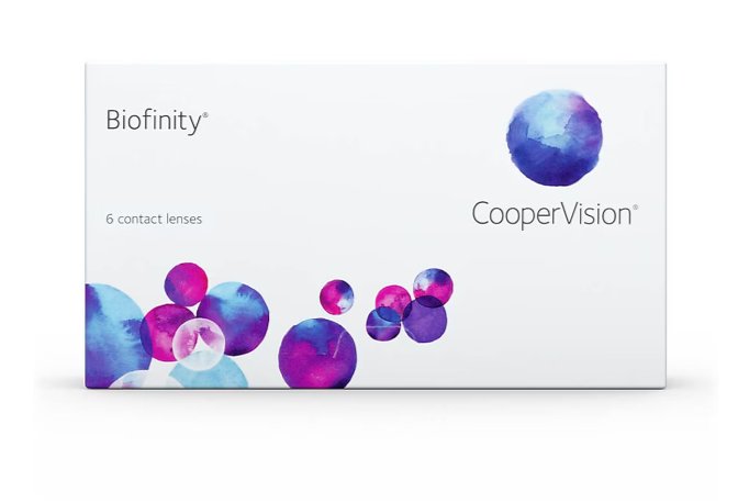Biofinity EW 6 Pk — Second Specs