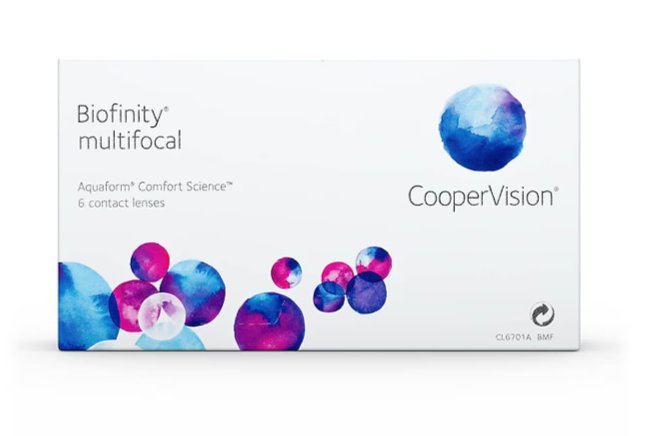 Biofinity Multifocal 6 pk --Coopervision-Second Specs