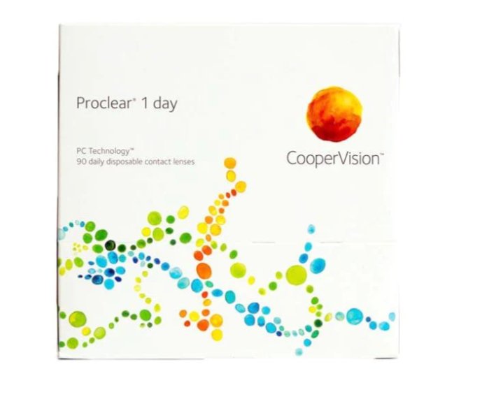 Proclear 1 Day 90 pk --Coopervision-Second Specs